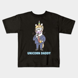 Unicorn Daddy Kids T-Shirt